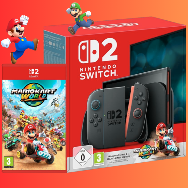 NINTENDO SWITCH 2 + Mario Kart World RRP £429