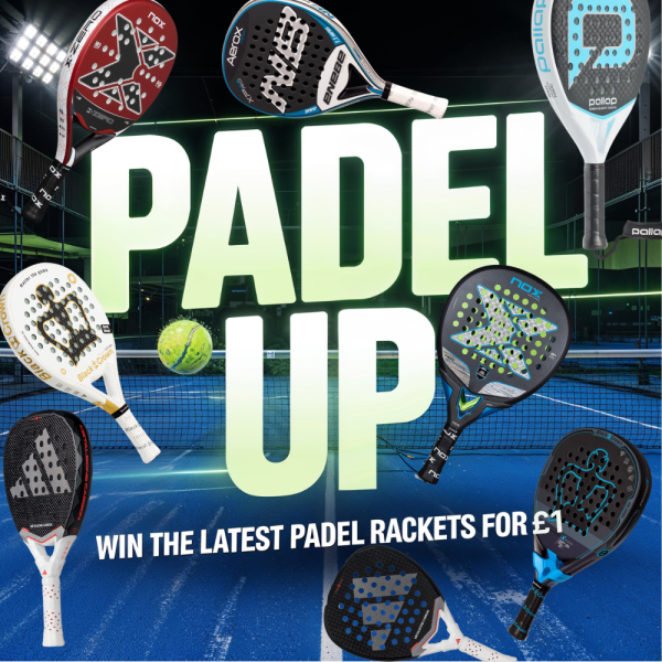 PADEL UP - Win The Latest Padel Rackets Instantly