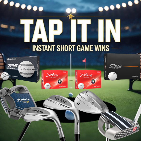 TAP IT IN - SHORT GAME Instant Win - Putters, Wedges, Balls - Dozen Pro V1's End Prize