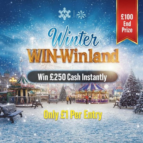 Winter WinLand - Win £250 Cash Instantly