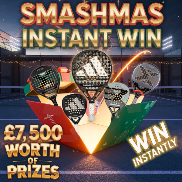 SmashMas Instant Win - £7,500 Of Prizes - Top Tier Rackets & Equipment
