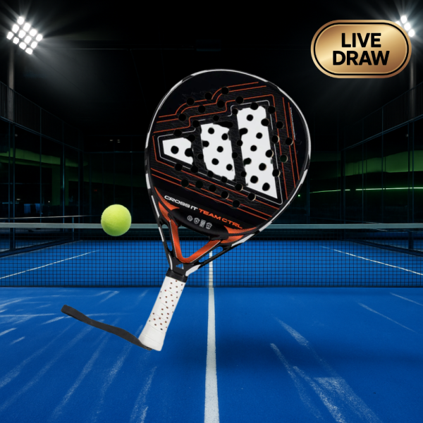 Adidas Cross IT Team CTRL Padel Racket 2026