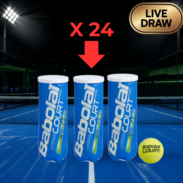 24 x Tube of 3 Babolat Court Balls
