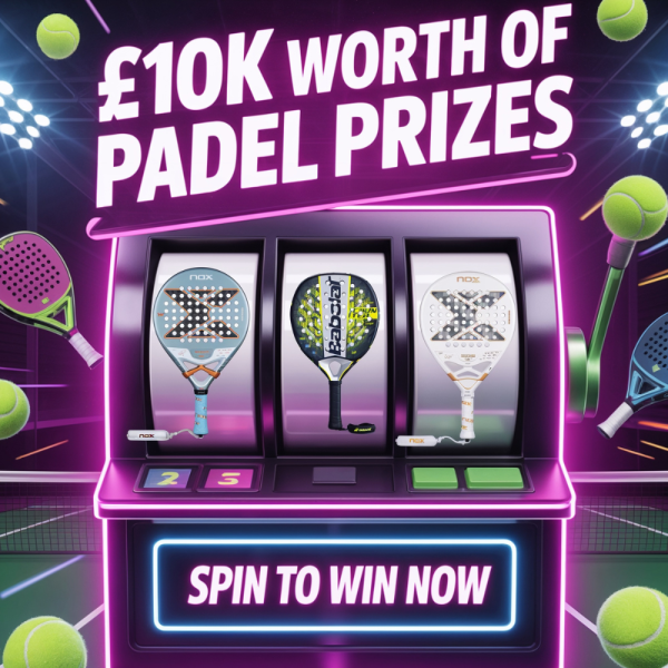 £10K Padel Prizes - Latest & Best Rackets, Smart Watches, Bags, Gift Cards + More